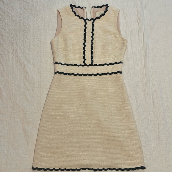Kate Spade Scallop Tweed Dress - Picture 1 of 1